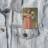 Badge Easter Beauties, Vintage Illustration, 1898 (Insitu)