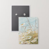 Badge "Easter Brings the Budding Spring" (Recto/Verso)