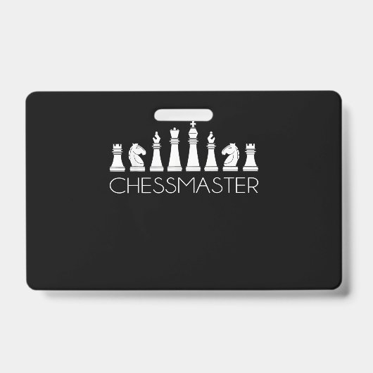 Badge Échecs - Chessmaster (Avant)