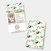 Badge École à domicile Non scolarisé Privé Étudiant Sush (Avant & arrière)