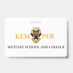 Badge École et collège militaire Kemper