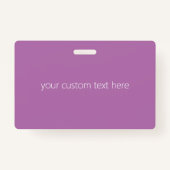 Badge Editable Soft Mauve Ombre & White Text Script (Dos)