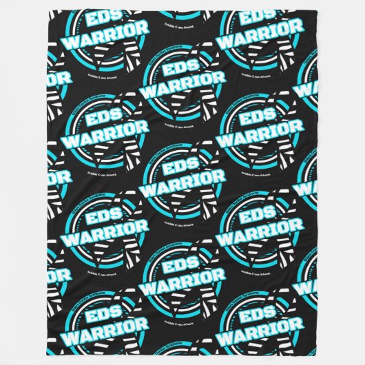 Badge...EDS Fleece Blanket (Voorkant)