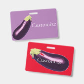 Badge Eggplant Thunder_Cove (Avant & arrière)