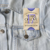 Badge Élégant 17ème anniversaire de Mariage des obus (Insitu)