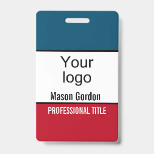 Badge élégant et minimaliste