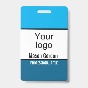 Badge élégant et minimaliste