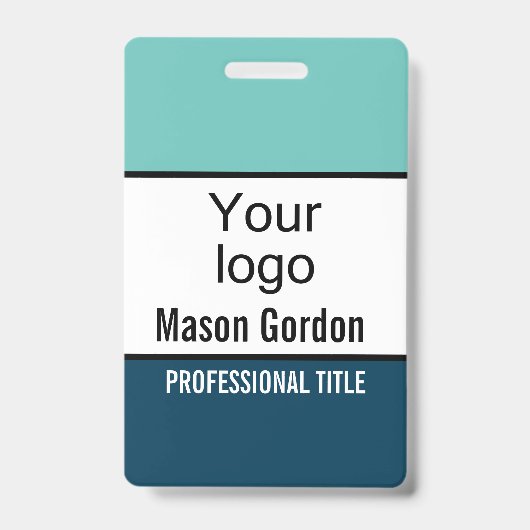 Badge Élégant, minimaliste (Avant)