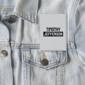 Badge Elegant Modern Minimalist Own Name (Insitu)