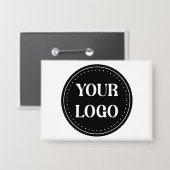 Badge élégant, moderne, raffiné et éditable. (Recto/Verso)