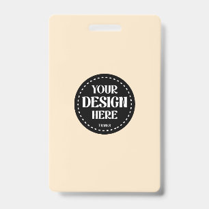 Badge Élégant, raffiné, élancé et minimaliste
