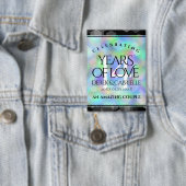 Badge Élégante 14ème anniversaire du Mariage Opal (Insitu)