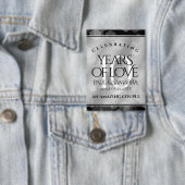 Badge Élégante fête du 10e anniversaire du Mariage de Ti (Insitu)