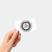 Badge Emblème de la Compagnie de Jésus Monogramme (Manuel / portable)
