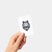 Badge Emblème du loup solitaire (Manuel / portable)