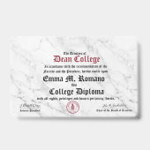 Badge Emma M. Romano (Avant)