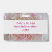 Badge Employé (Arrière)