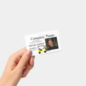 Badge Employé 2 de Forklift Company (Manuel / portable)
