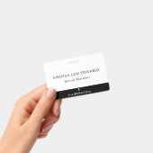 Badge Employé dentaire (Manuel / portable)