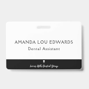 Badge Employé dentaire