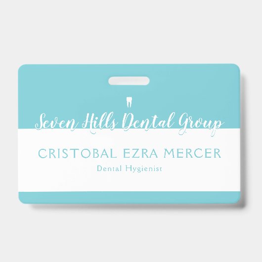 Badge Employé dentaire (Avant)