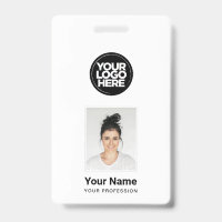Badge Employé Personnalisé - Photo, Code-Barres, G