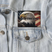 Badge Employés Fédéraux, Tenez La Ligne (Insitu)