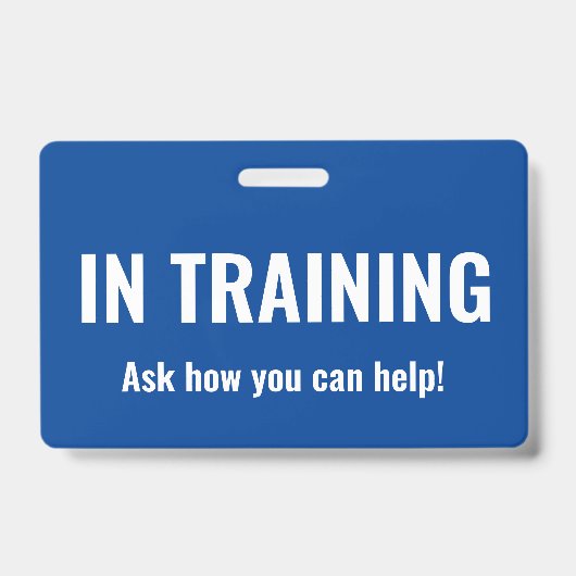 Badge En formation (Face)