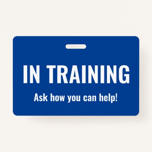 Badge En formation (Devant)