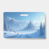 Badge en plastique de style congelé (Arrière)
