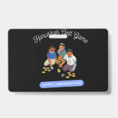 Badge Enfants joyeux de Hanukkah (Arrière)