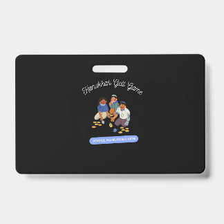 Badge Enfants joyeux de Hanukkah
