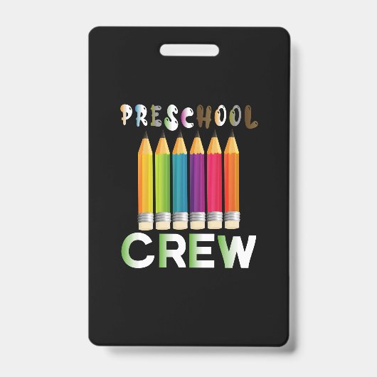 Badge Enseignant Art préscolaire Enseignant (Avant)