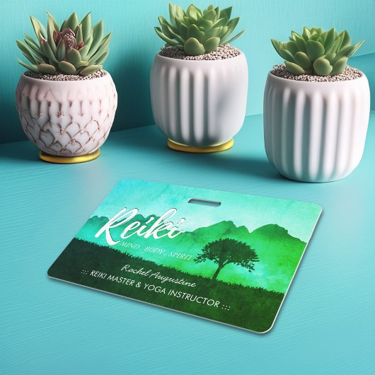 Badge Enseignant de médiation en yoga du Reiki naturel