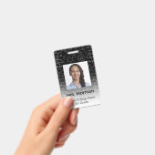 Badge Enseignant en géométrie mathématique (Manuel / portable)