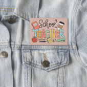Badge Enseignant enseignant les cadeaux des futurs leade (Insitu)