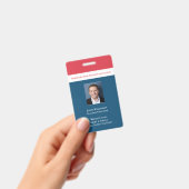 Badge Enseignant Personnel Éducateur Scolaire (Manuel / portable)