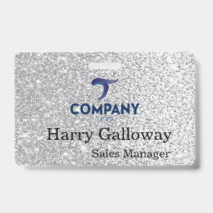 Badge Entreprise Commerciale Corporative Personnalisée M