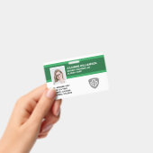 Badge Entreprise de Photo ID, Code-Barres et Logo Person (Manuel / portable)