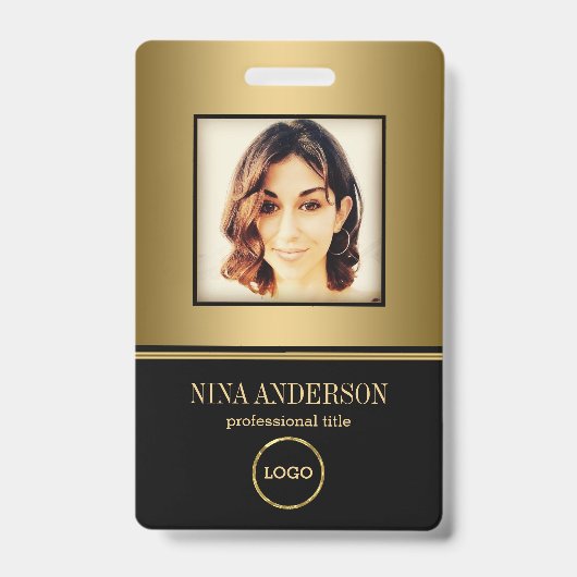 Badge Entreprise de photographie (Avant)