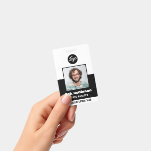 Badge Entreprise de sécurité pour la photo d'identité de