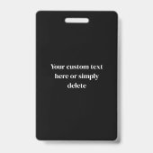 Badge Entrer l'URL et créer un code QR numérisable | Bla (Arrière)