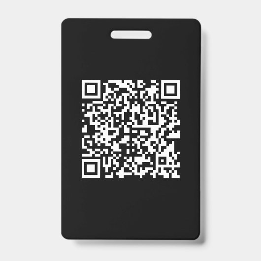 Badge Entrer l'URL et créer un code QR numérisable | Bla (Avant)