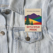 Badge Épingle du bouton de la fierté Idyllwild (Insitu)