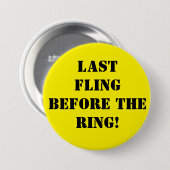 Badge épingle enterrement de vie de garçon futur m (Devant & derrière)