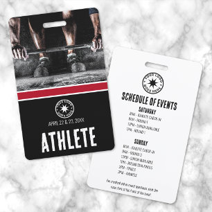 Badge Épreuve sportive d'athlétisme
