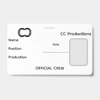 Badge Équipe de CC Productions