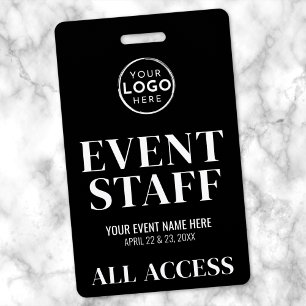 Badge Équipe d'événement Logo All Access