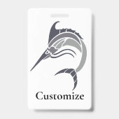 Badge Espadon sauteur Thunder_Cove (Arrière)