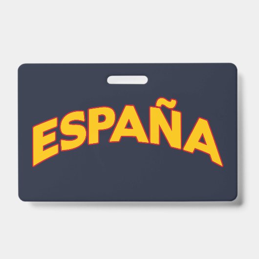 Badge Espagne 5 (Avant)